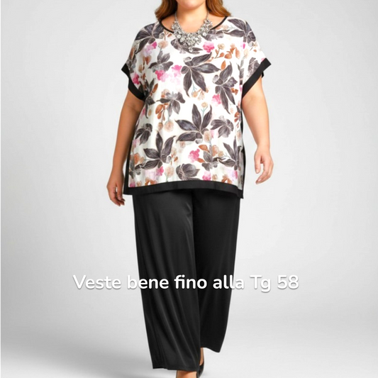 Maxi Maglia  Taglie Forti Elasticizzata Fiona
