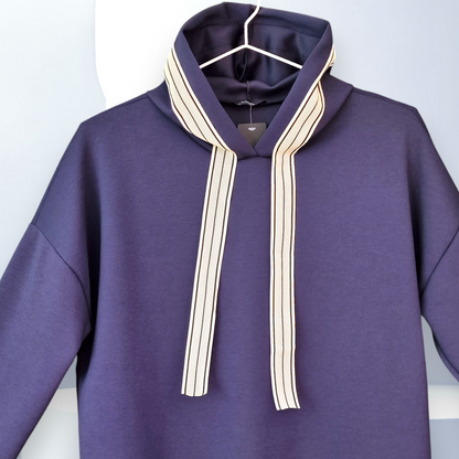 Maxi Felpa Prisca Veste fino alla tg 58