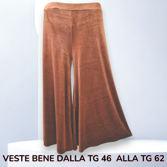 Gonna Pantalone in Velluto Mondaino