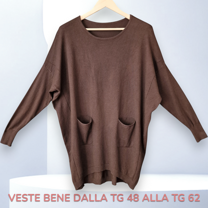 Maxi Maglia Pipistrello Futura