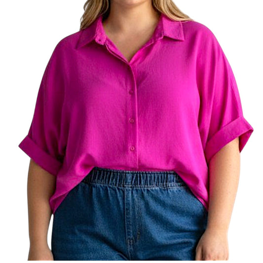 Maxi Camicia 100% Viscosa Fiona