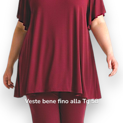 Maxi Maglia in Crepe  Penny