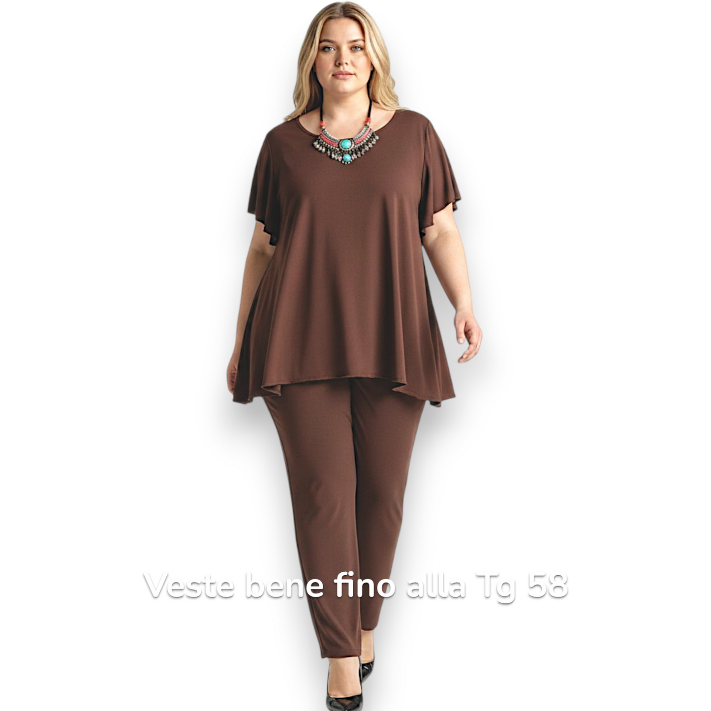 Maxi Maglia in Crepe  Patty