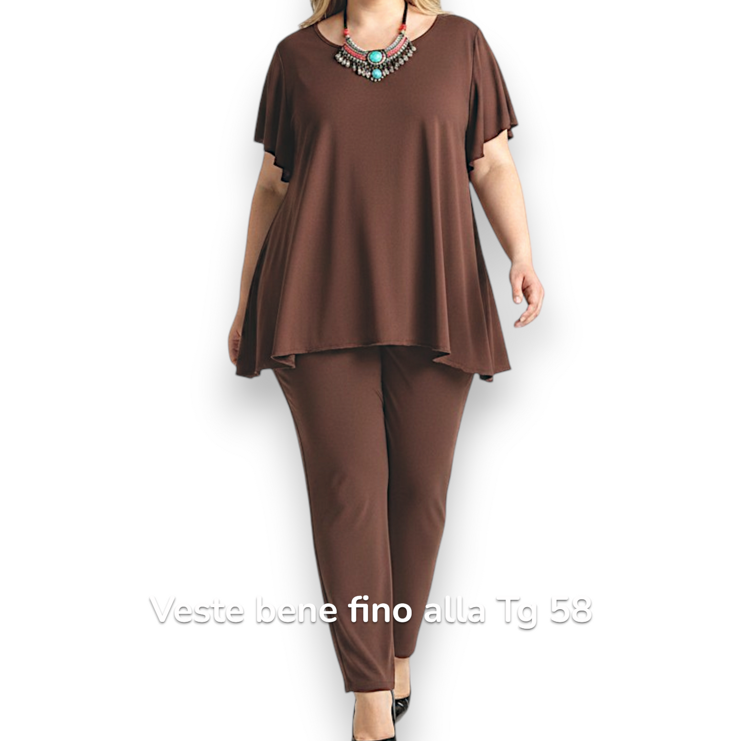 Maxi Maglia in Crepe  Patty