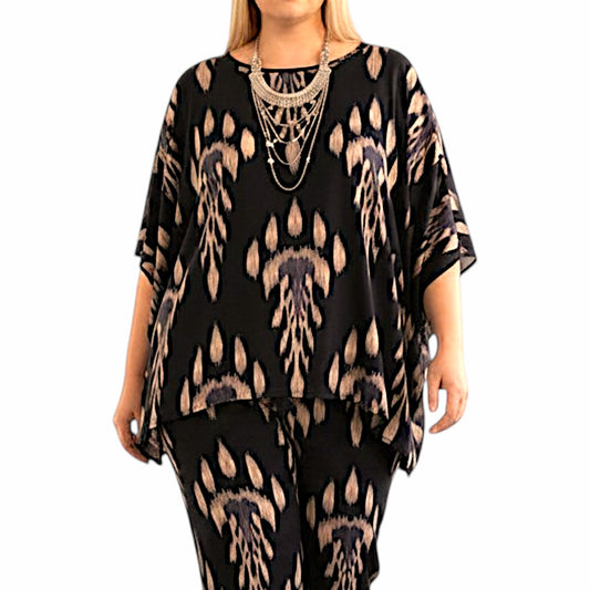 Maxi Maglia  Taglie Forti Elasticizzata Caterina