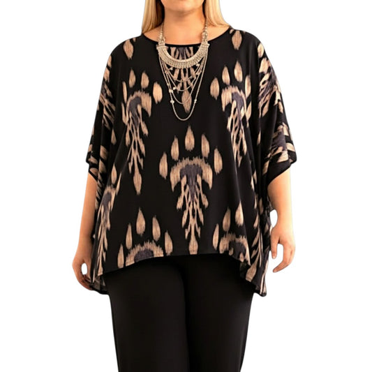 Maxi Maglia  Taglie Forti Elasticizzata Caterina