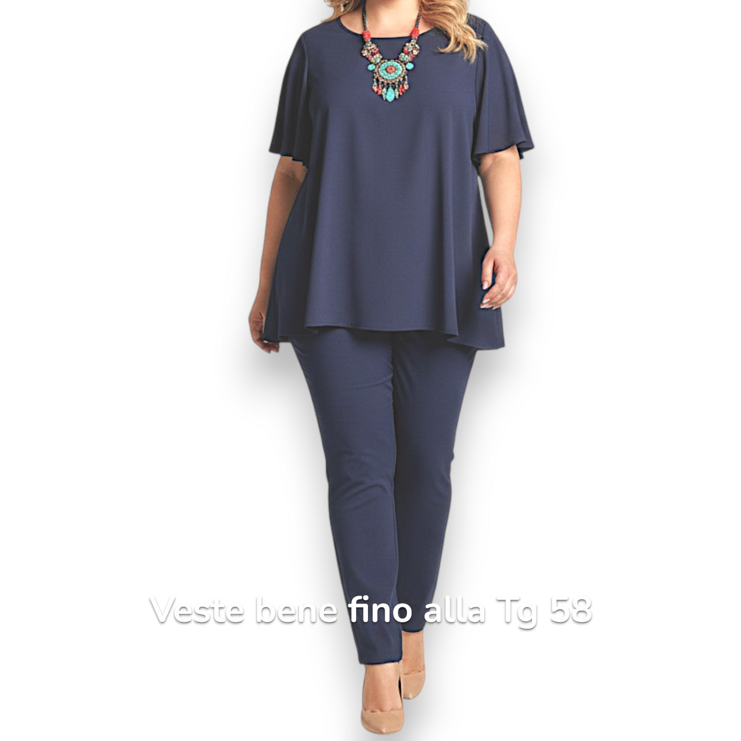 Maxi Maglia in Crepe  Polly