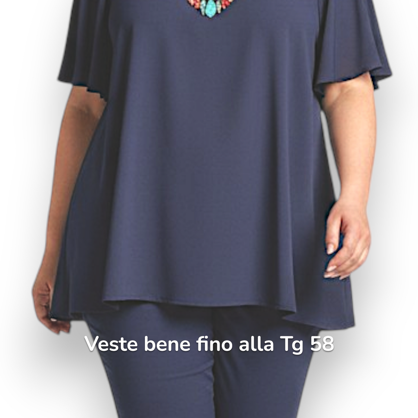 Maxi Maglia in Crepe  Polly
