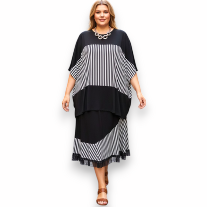 Completo  Taglie Forti Made in Italy Naomi