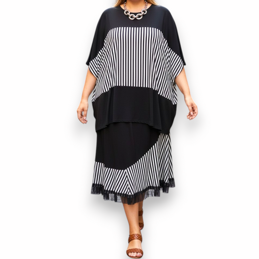 Completo  Taglie Forti Made in Italy Naomi
