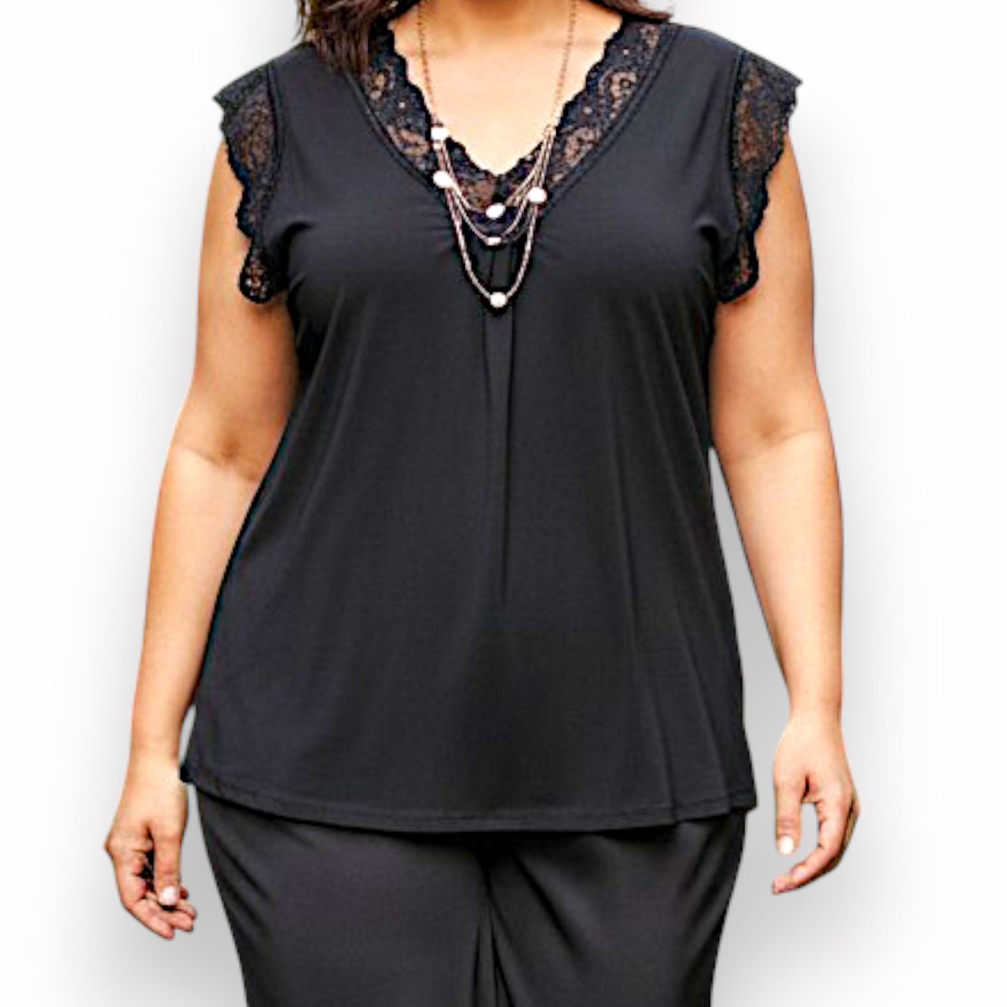 Maxi Top Taglie Forti Elasticizzato Mariella
