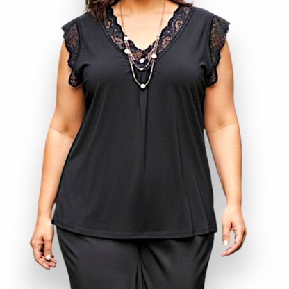 Maxi Top Taglie Forti Elasticizzato Mariella