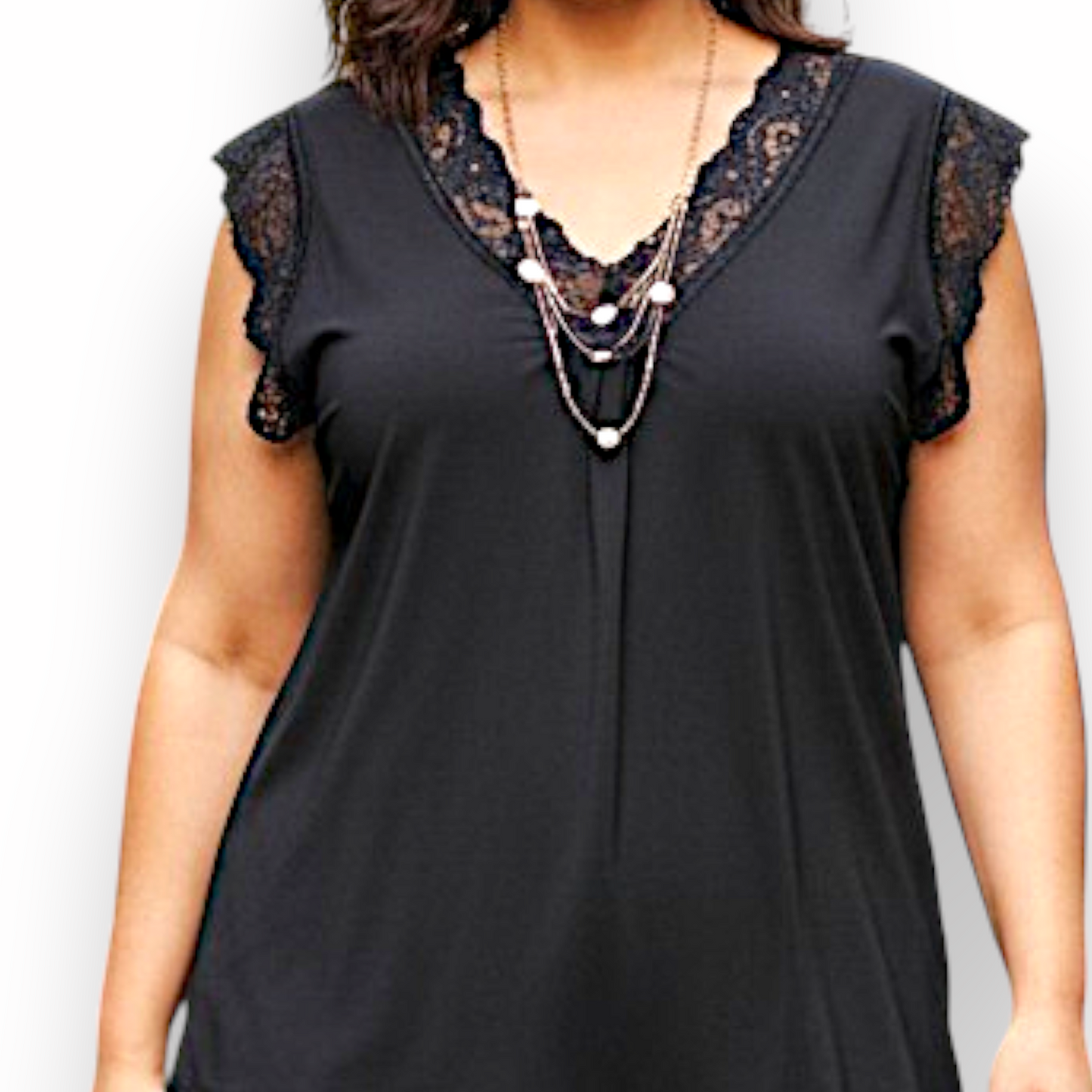 Maxi Top Taglie Forti Elasticizzato Mariella