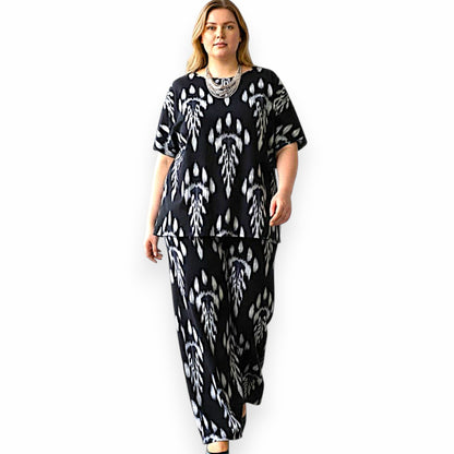 Completo  Taglie Forti Made in Italy Elvira
