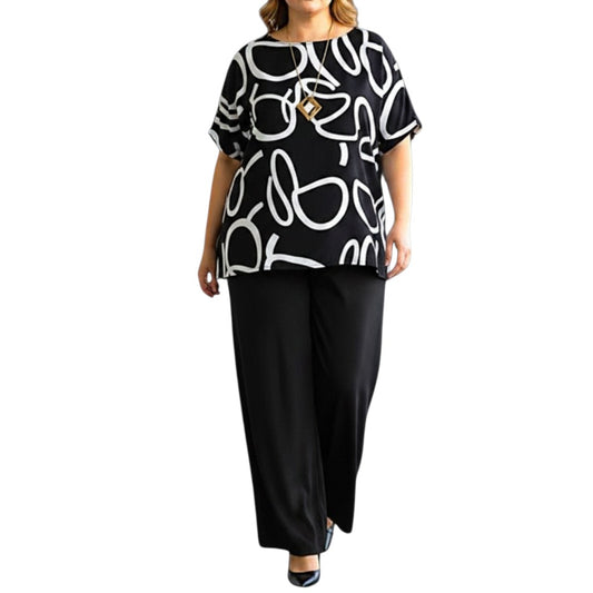 Maxi Maglia  Taglie Forti Elasticizzata Carolina