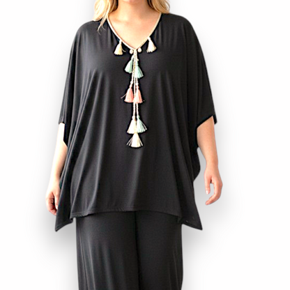 Completo Taglie Forti in Georgette Daria