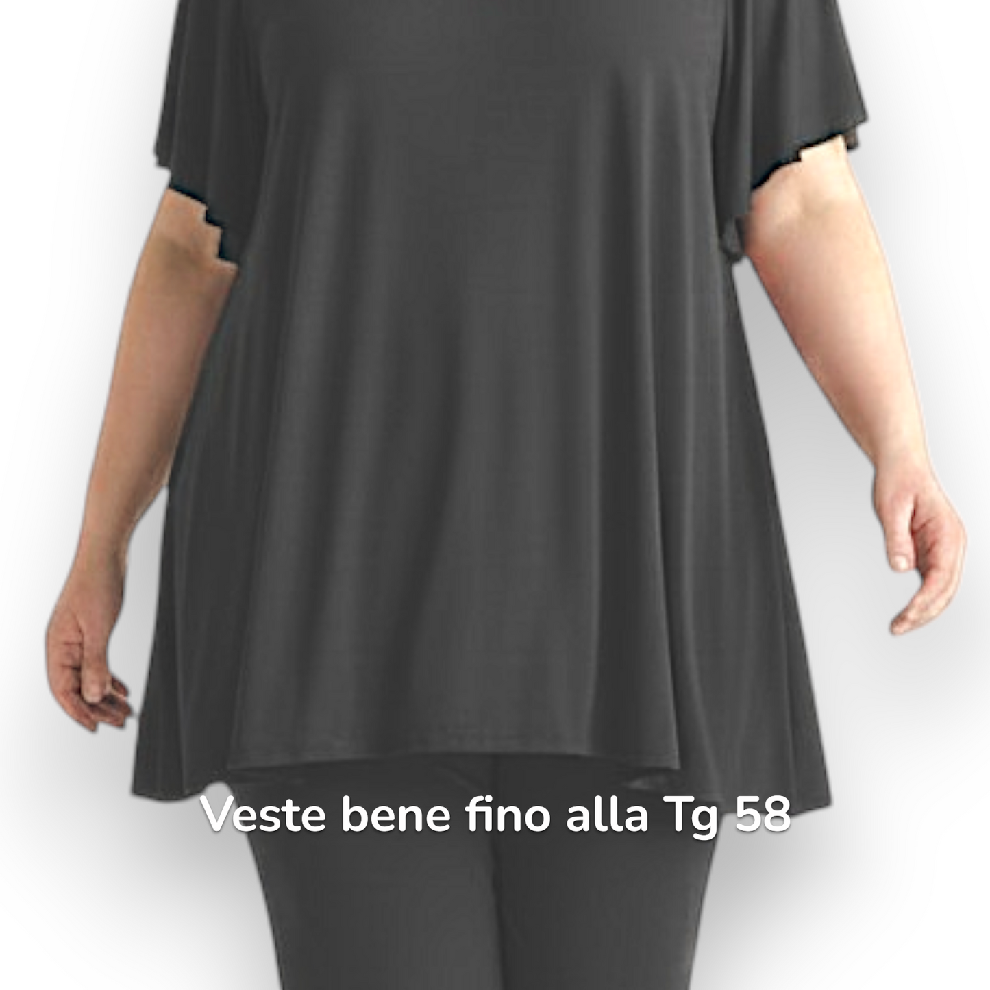 Maxi Maglia in Crepe  Pretty