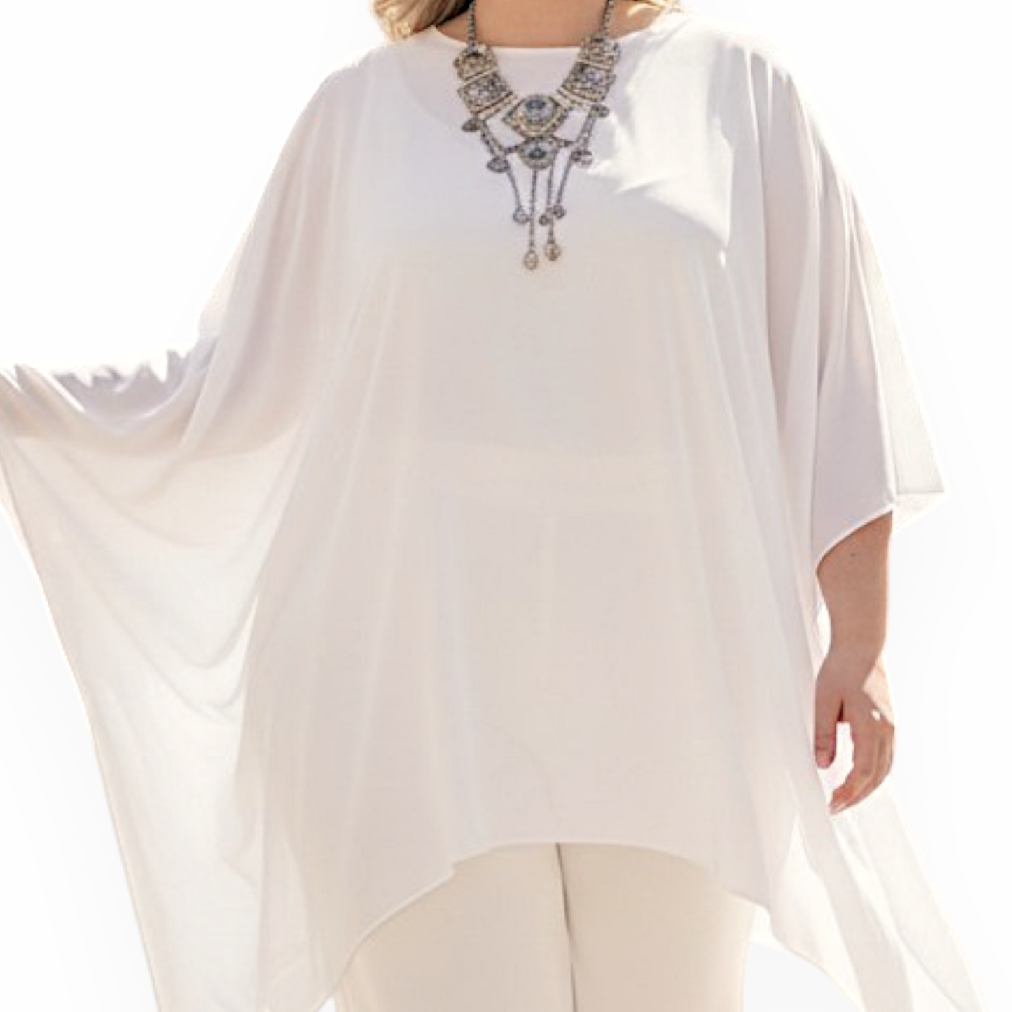 Maxi Maglia in Georgette Antonietta
