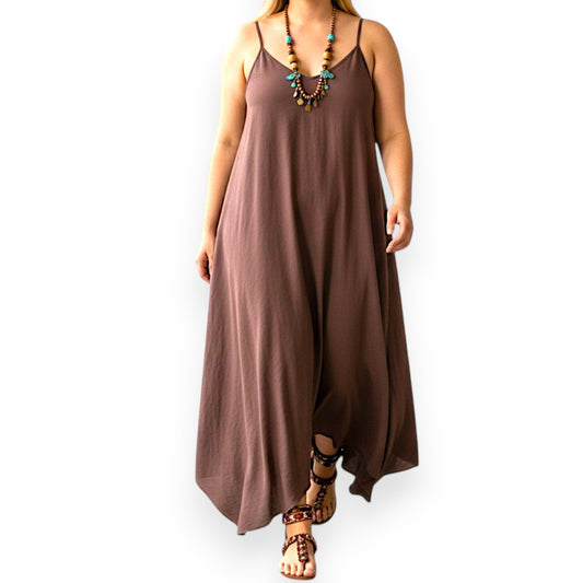 Maxi Abito 100% Viscosa Rachele