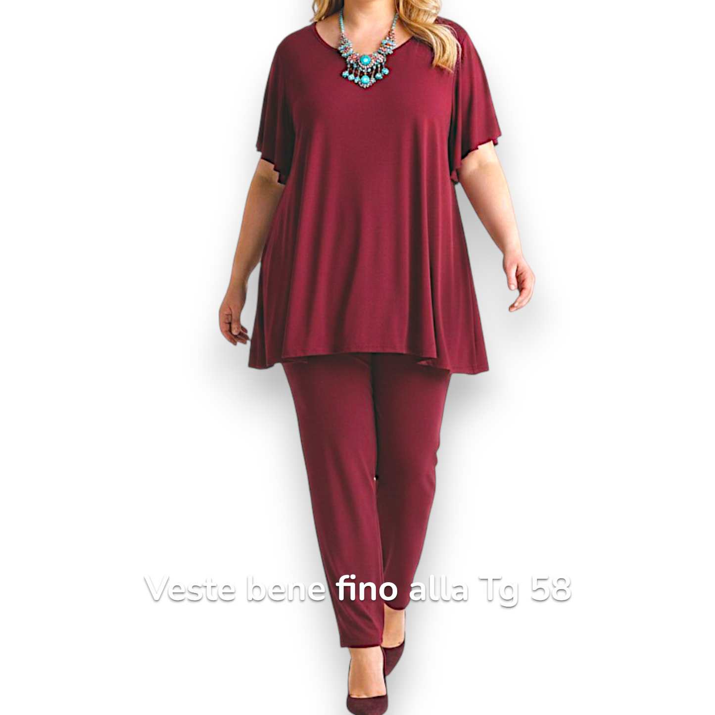 Maxi Maglia in Crepe  Penny