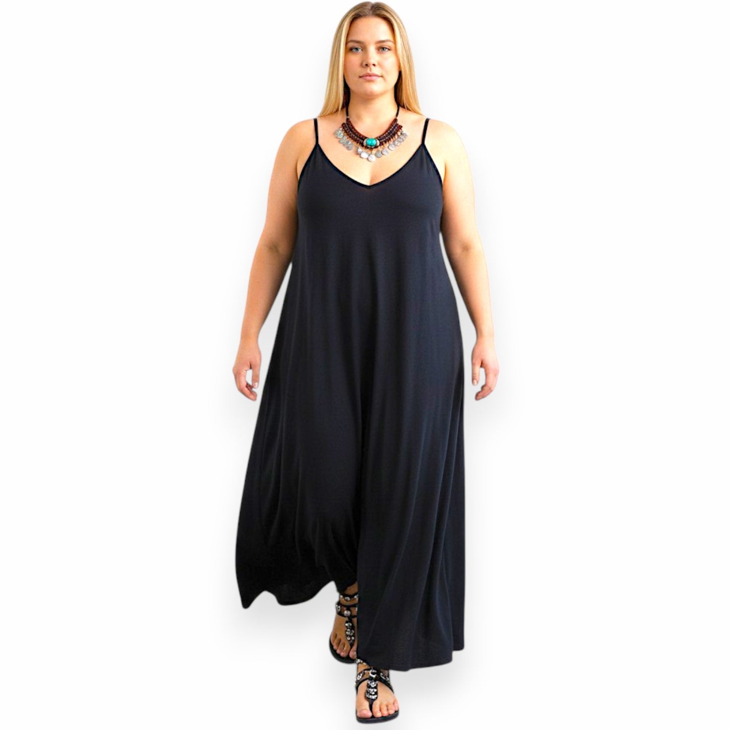 Maxi Abito 100% Viscosa Ramona