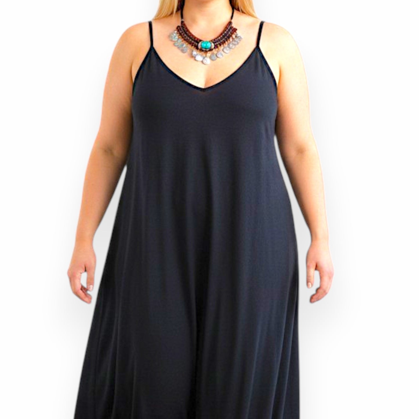 Maxi Abito 100% Viscosa Ramona