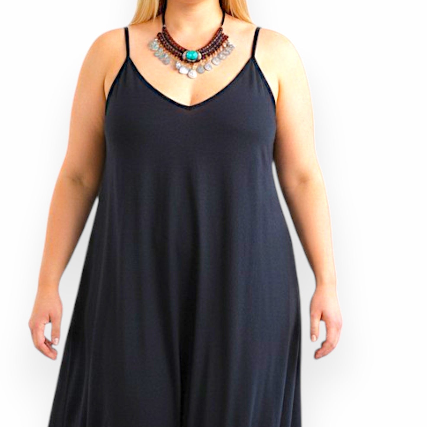 Maxi Abito 100% Viscosa Ramona