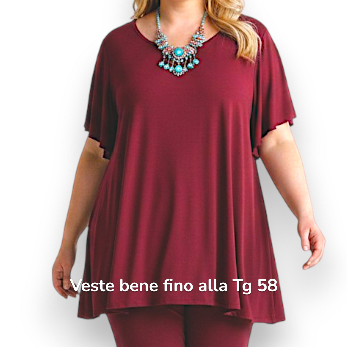 Maxi Maglia in Crepe  Penny
