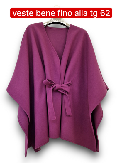 Maxi Mantella con Cinta Taglie Forti  Arnie