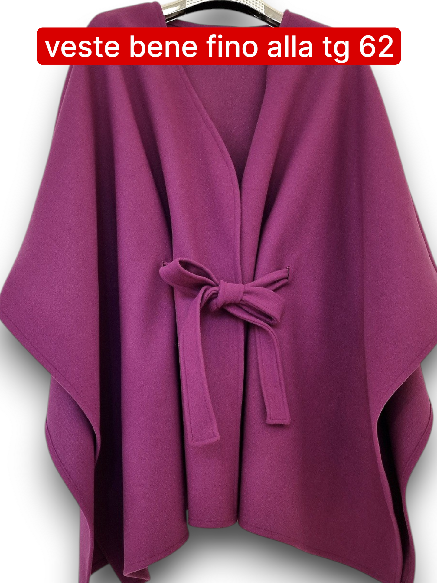 Maxi Mantella con Cinta Taglie Forti  Arnie