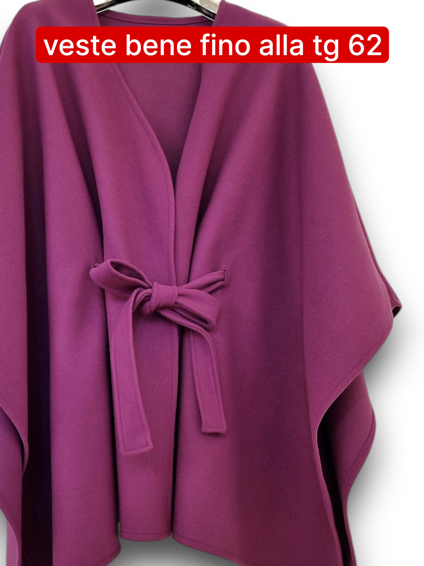 Maxi Mantella con Cinta Taglie Forti  Arnie