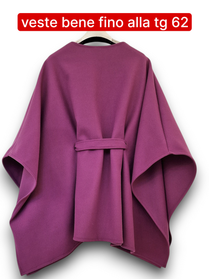 Maxi Mantella con Cinta Taglie Forti  Arnie