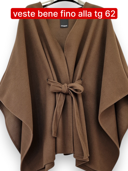 Maxi Mantella con Cinta Taglie Forti  Ava