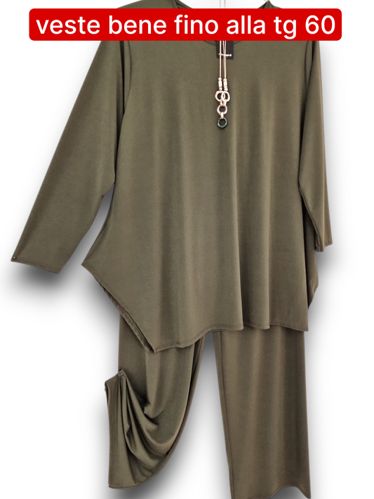 Maxi Maglia in Cepe Con Collana Mirna
