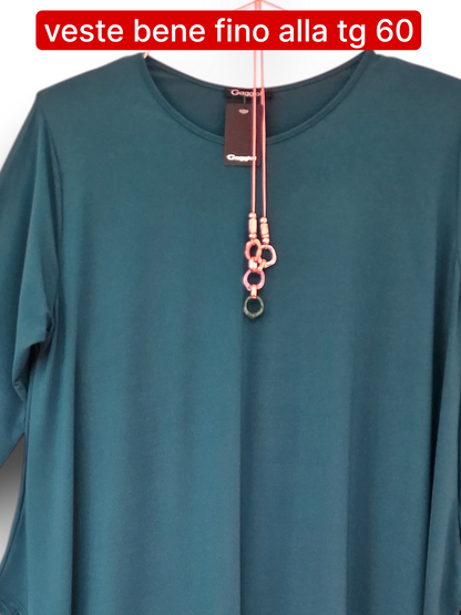 Maxi Maglia in Cepe Con Collana Milena
