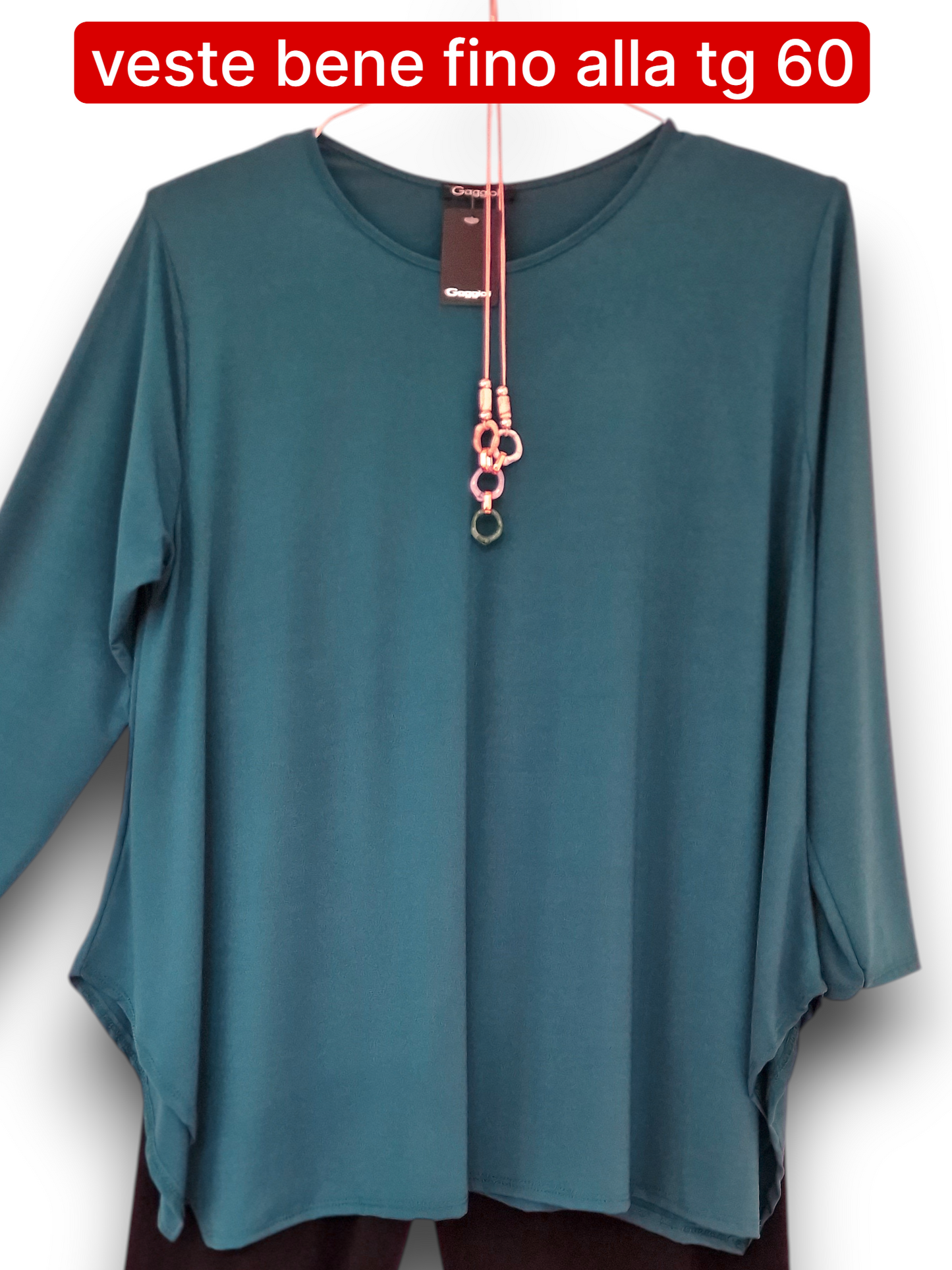 Maxi Maglia in Cepe Con Collana Milena