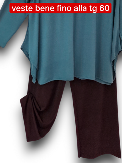 Maxi Maglia in Cepe Con Collana Milena