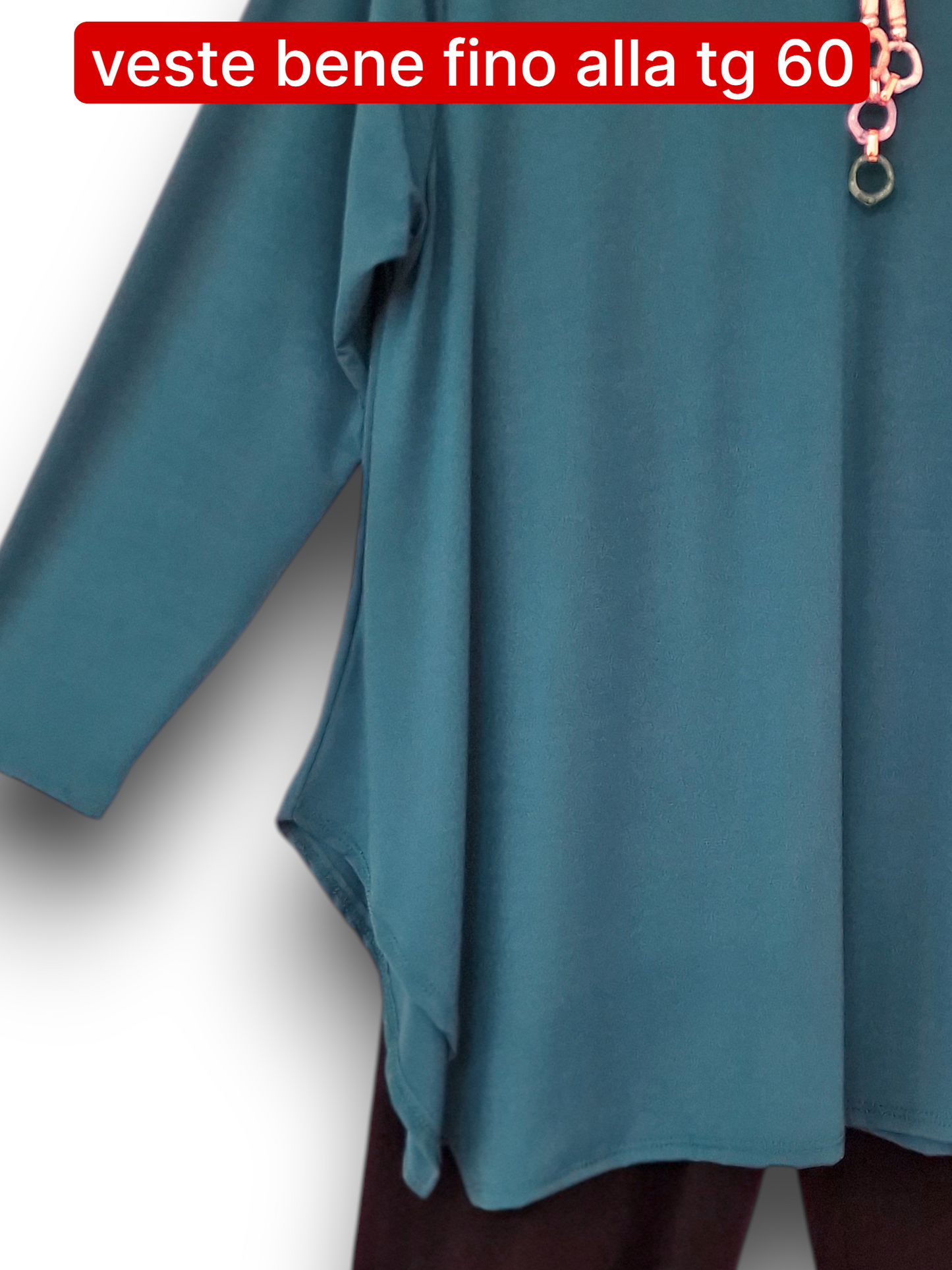 Maxi Maglia in Cepe Con Collana Milena