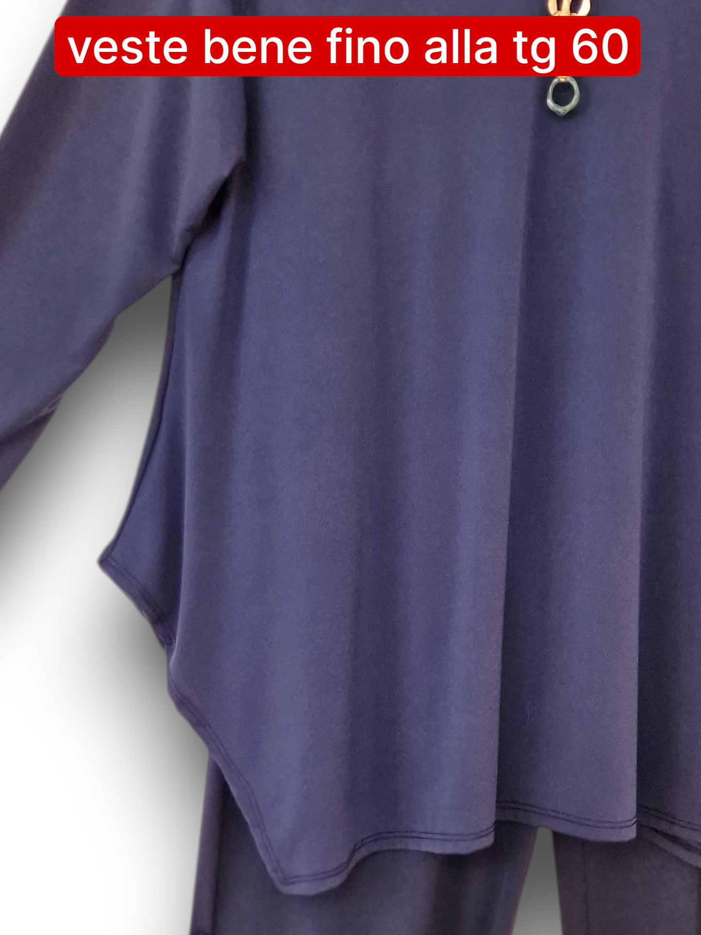 Maxi Maglia in Cepe Con Collana Maura