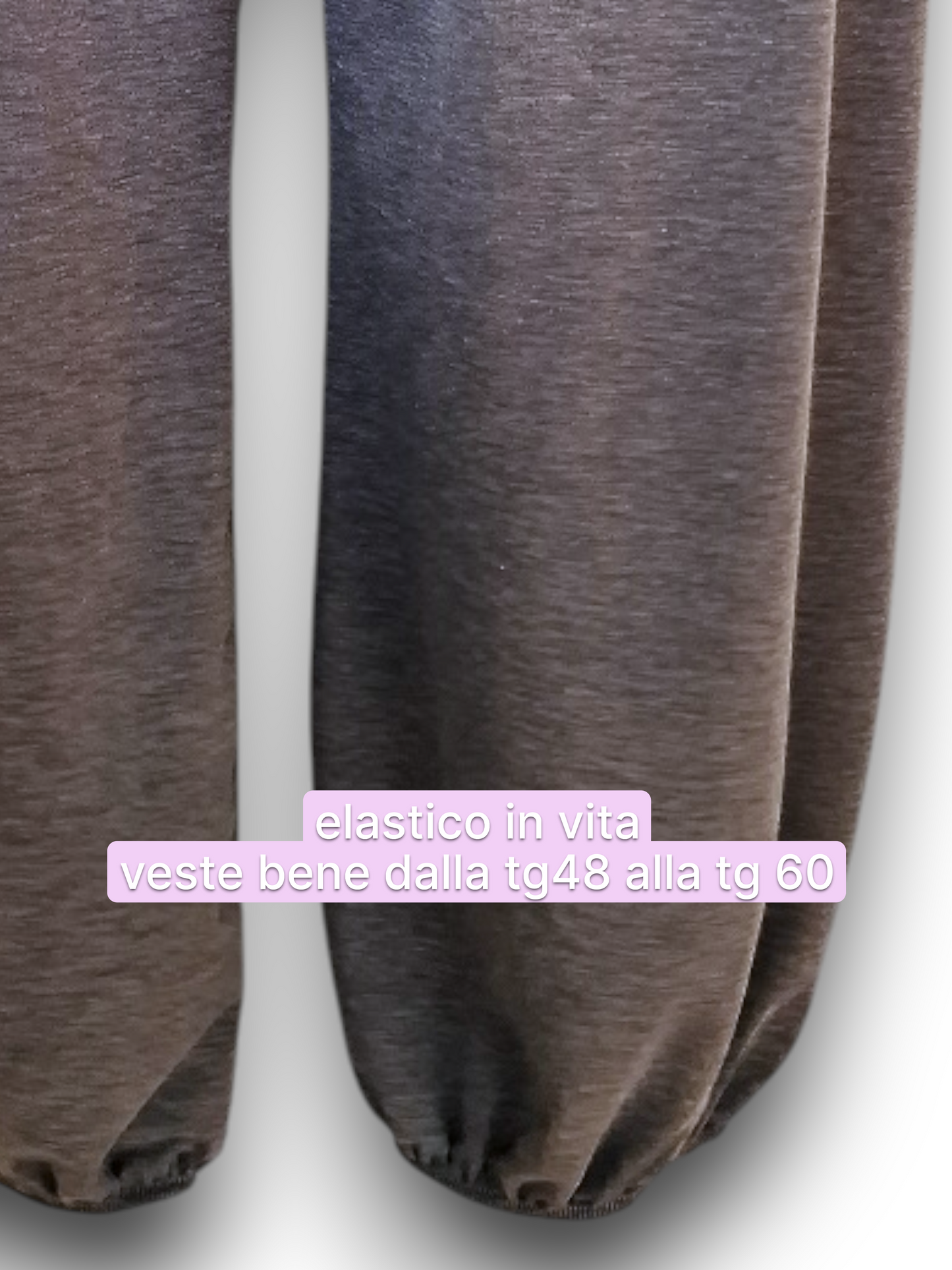 Maxi Pantalone Felpato Lauria