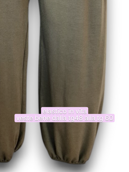 Maxi Pantalone Felpato Melfi