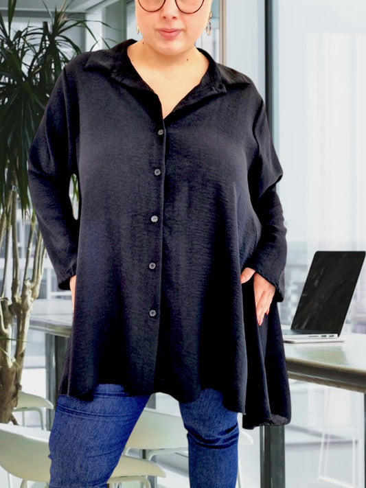 Maxi Camicia Taglie Forti Evelina