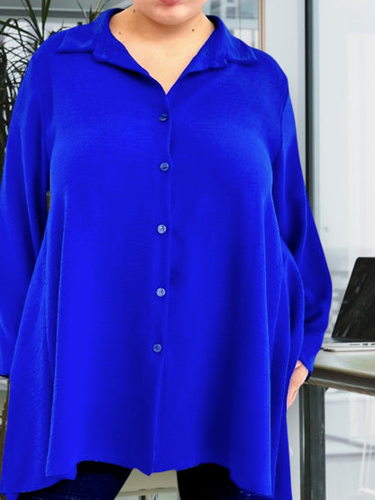 Maxi Camicia Taglie Forti Esmeralda