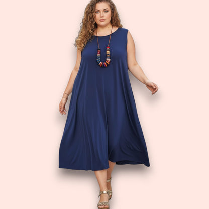Maxi Abito in Crepe Eliana