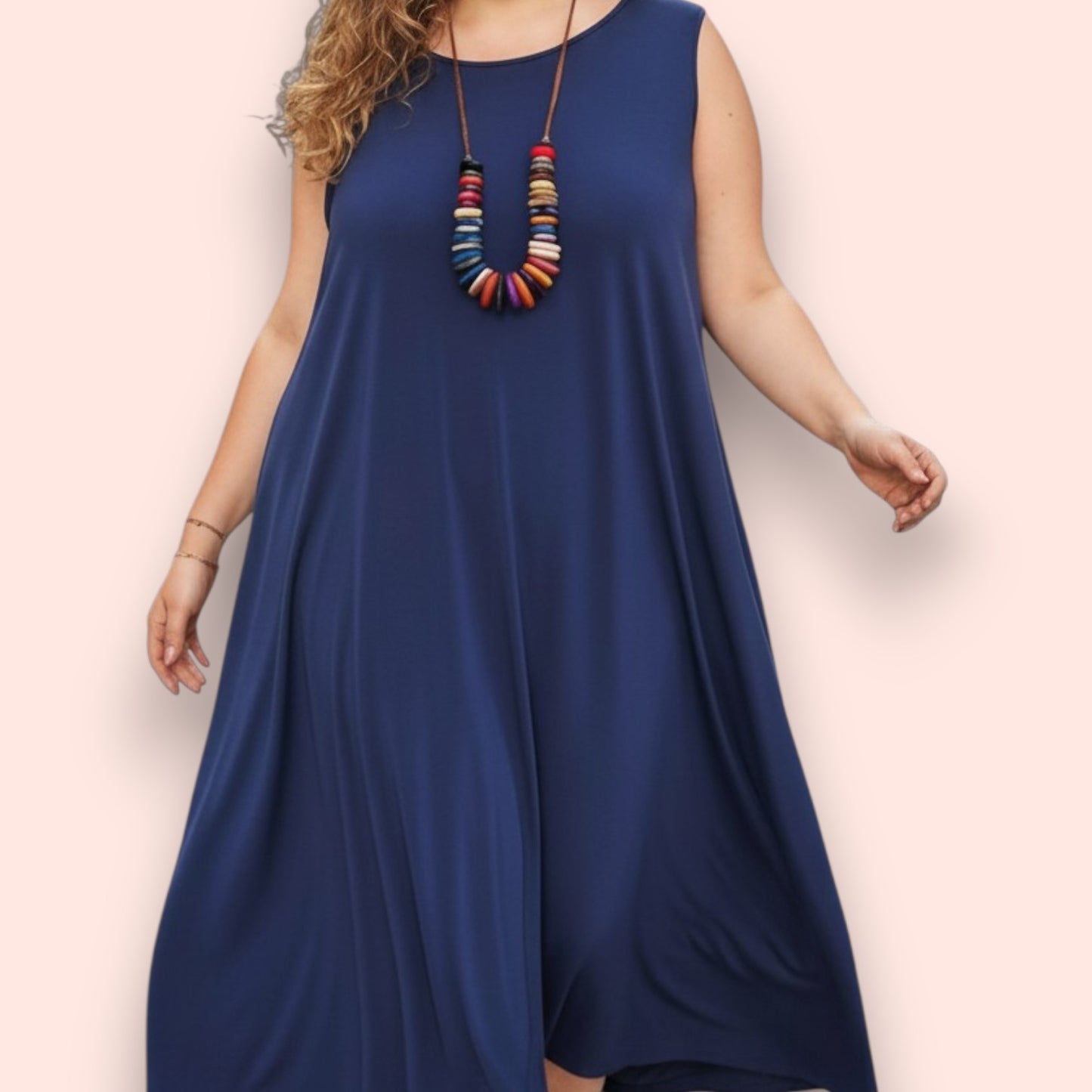 Maxi Abito in Crepe Eliana