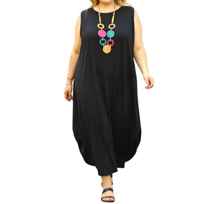 Maxi Abito in Crepe Gioia
