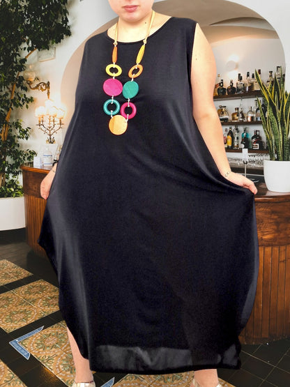 Maxi Abito in Crepe Gioia