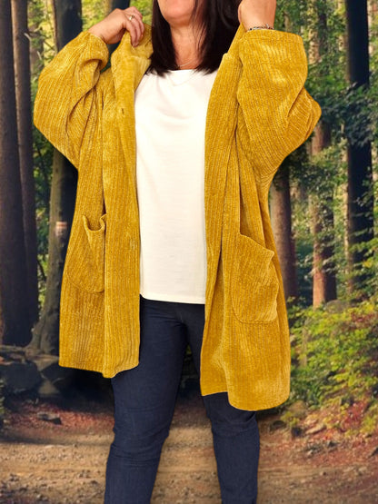 Maxi Giacca Taglia Grande Con Cappuccio Mida