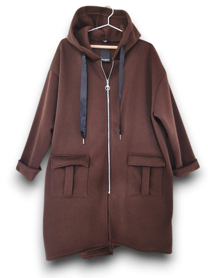 Maxi Felpa Taglie Forti  Made in Italy Constance