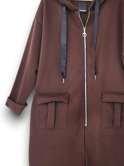 Maxi Felpa Taglie Forti  Made in Italy Constance